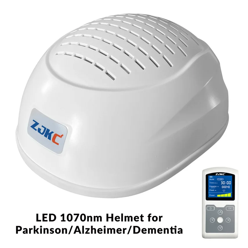 

Professional 1070nm Helmet Therapy for Parkinsons Stroke Alzheimer Led Red Infrared Light Phototherapy Pbm Photobiomodulation