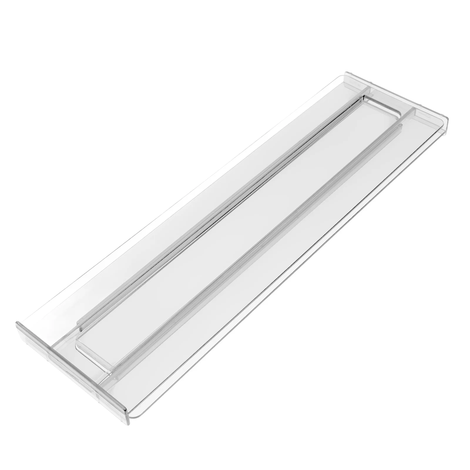 

Expandable Adjustable Drawer Dividers for Kitchen Bathroom Dresser Underwear Socks Storage Organizer Clear Plastic Separator