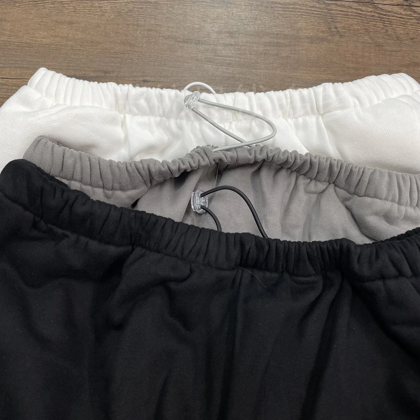 بلون YZY أسود رمادي أبيض فضفاض مستقيم السراويل الرجال النساء كاني ويست Sweatpants عالية الجودة كلينفيت الصوف بنطلون رياضة