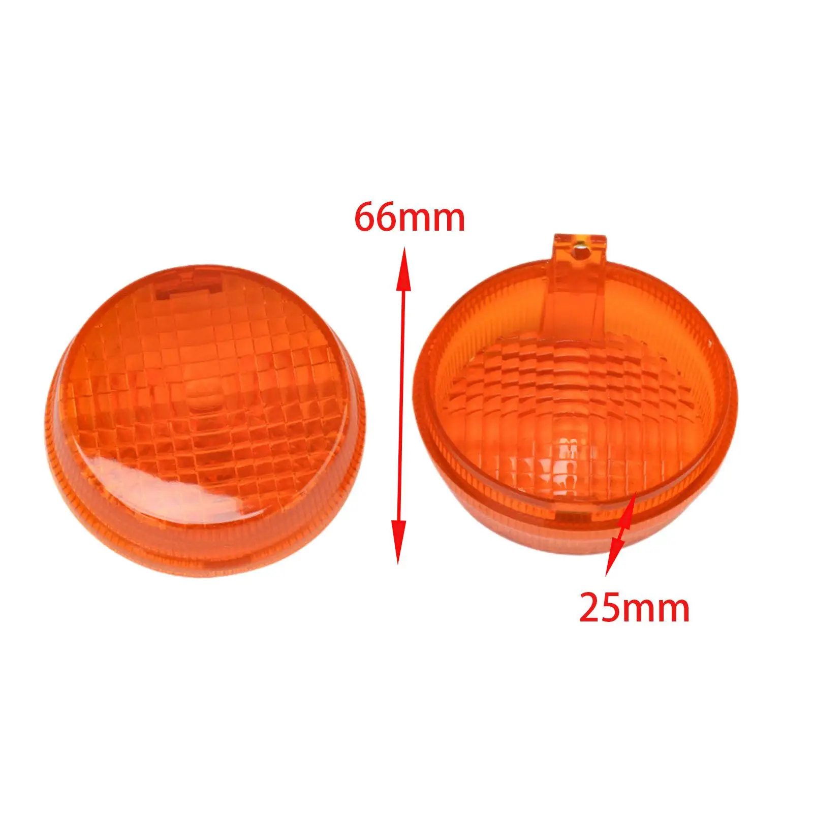 Motorcycle Turn Signal Lens Cover Turn Signal Light Lens Cover Motorcycle Lens Cover for Honda Shadow VT1100 VT400 VT750