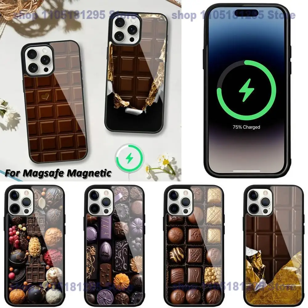

Chocolate Nutella Phone Case For iPhone 17,16,15,14,13,12,11,Plus,Pro,Max,Mini Magsafe Magnetic Wireless Charging