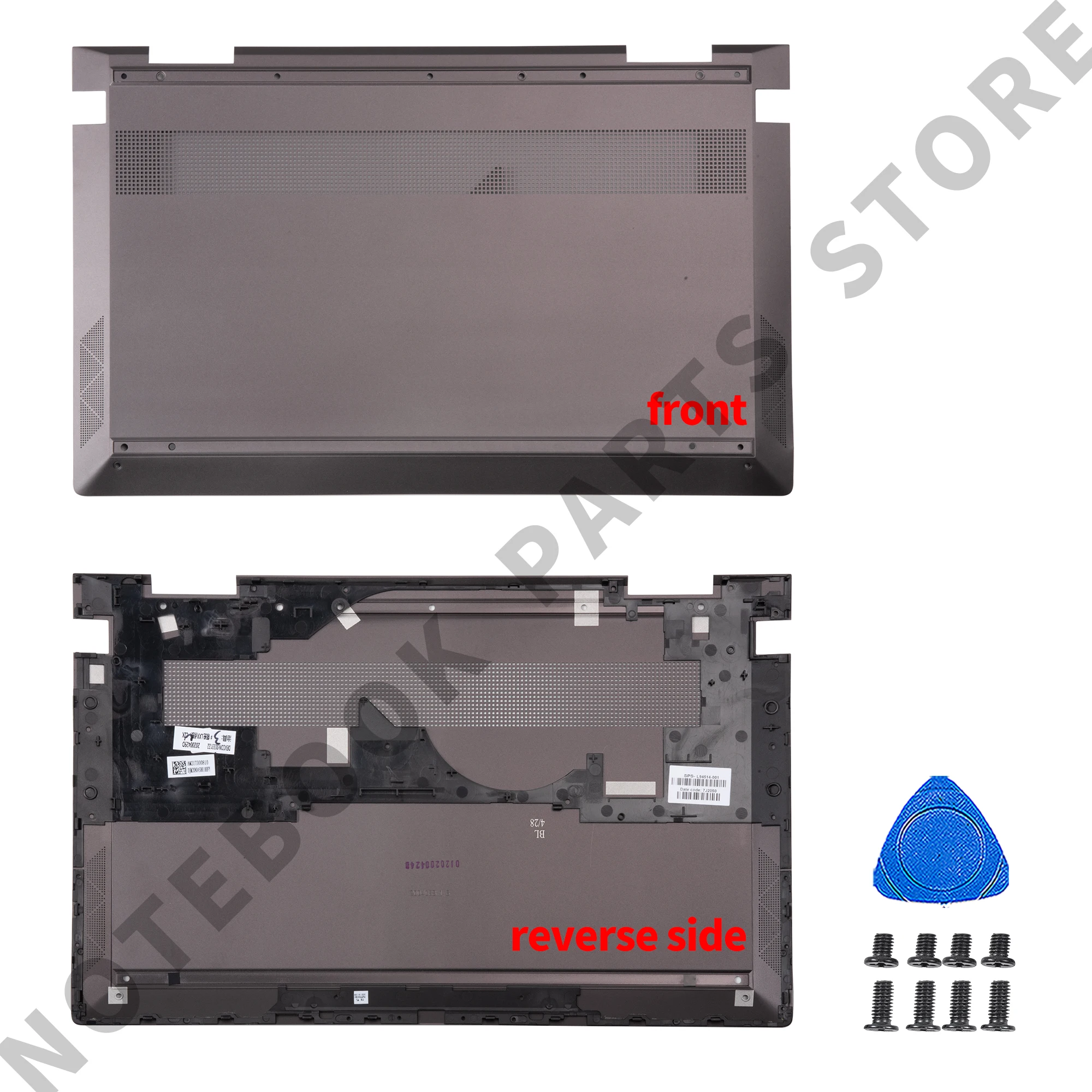 New Origin Covers For ENVY X360 13-AY 13z-ay TPN-C147 LCD Back Cover L94498-001 Top Lid Palmrest Bottom L94514 Brown 13.3 Inch
