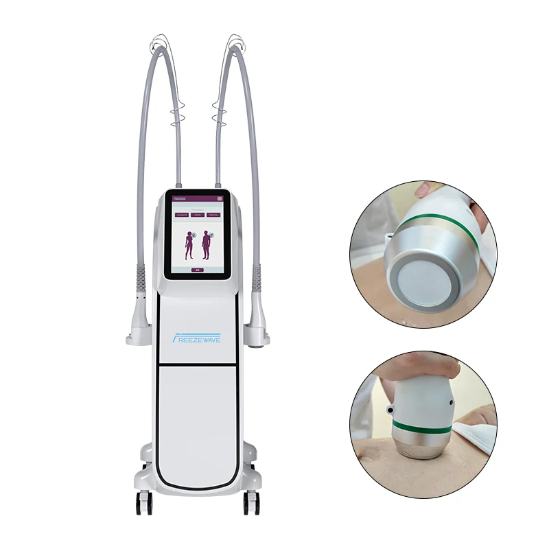 Non Invasive Cellulite Treatment Freezewave for Face Body Skin Tightening Cellulite Reduction Coolwave Slimming Machine