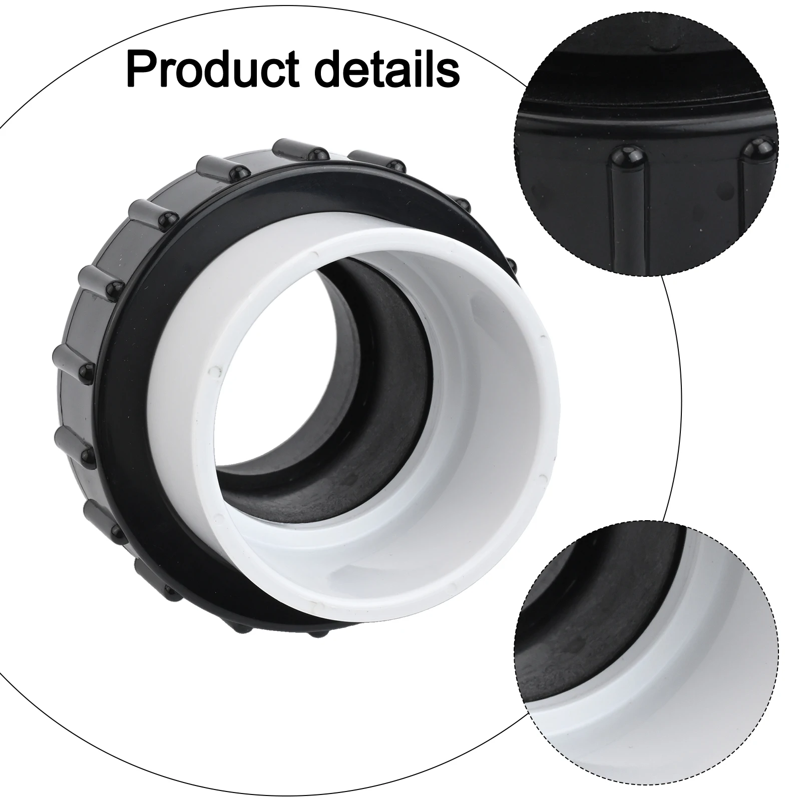 

PVC Slip Joint Connectors 2Pack for 2inch 2MIP Compatibility with 21063200000 to Enhance Sand Pump Performance