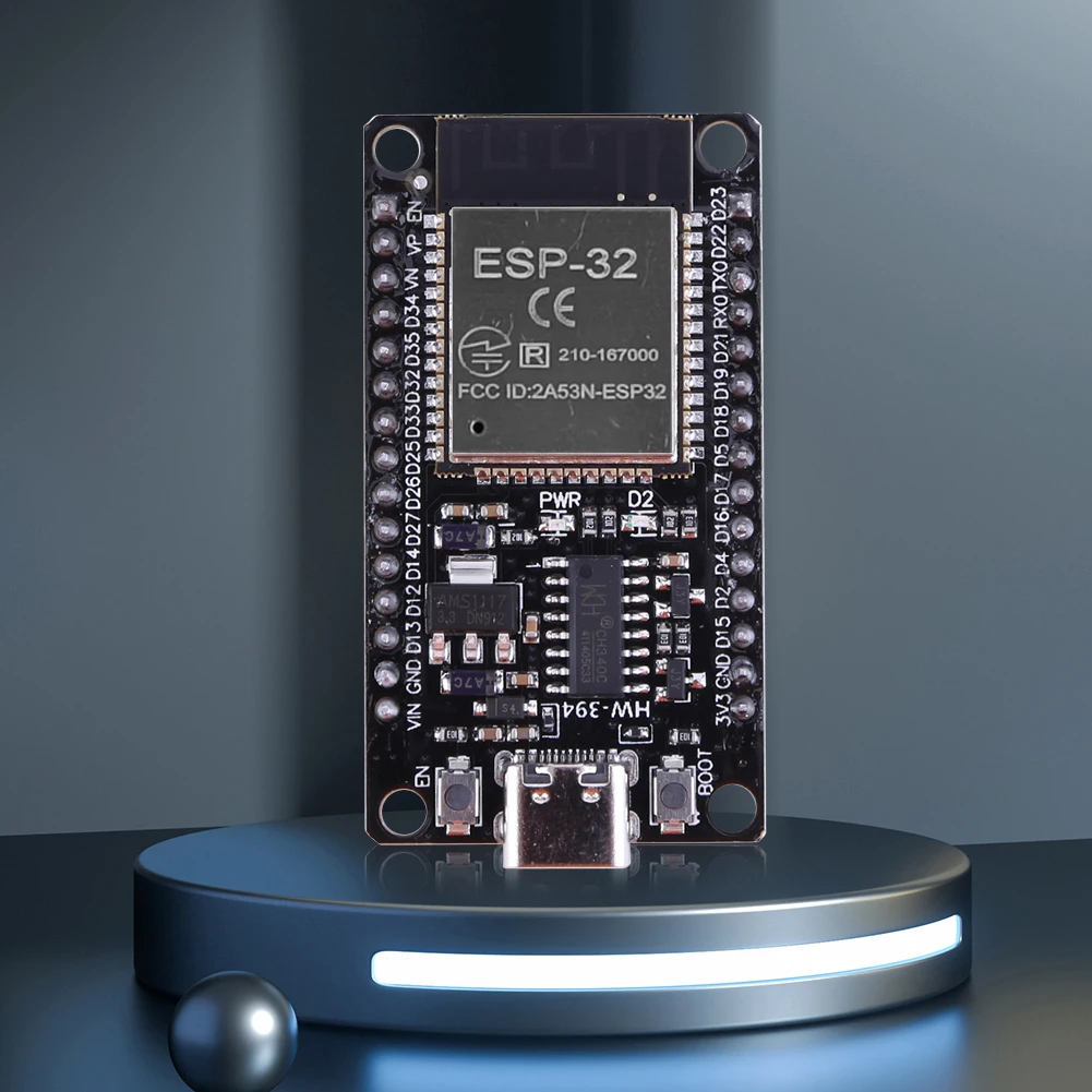 Fotografia 3: 10-1 pces esp32-32d placa de desenvolvimento ch340c tipo-c módulo sem fio wifi + bluetooth-compatível ultra-baixo consumo de energia