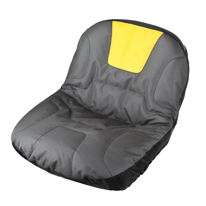 Universal Riding Lawn Mower Tractor Seat Cover Padded Comfort Pad Storage ​Pouch for Heavy Farm Vehicle Tractor Mower