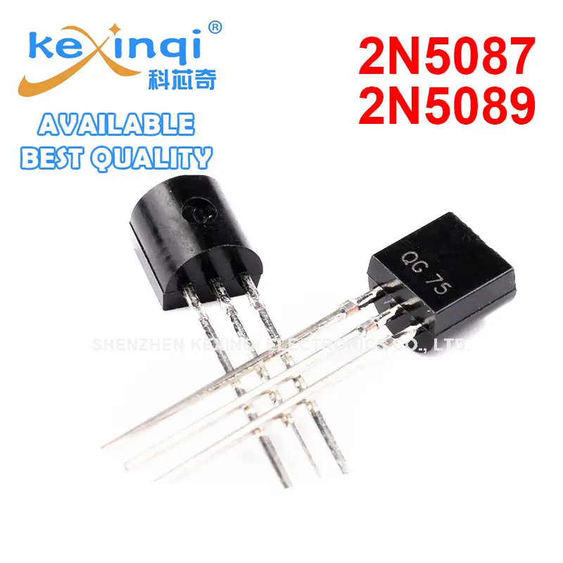 10pcs/lot New 2N5087 2N5089 Low Noise Low Noise Amplifier Transistor to Tube in Line Triode