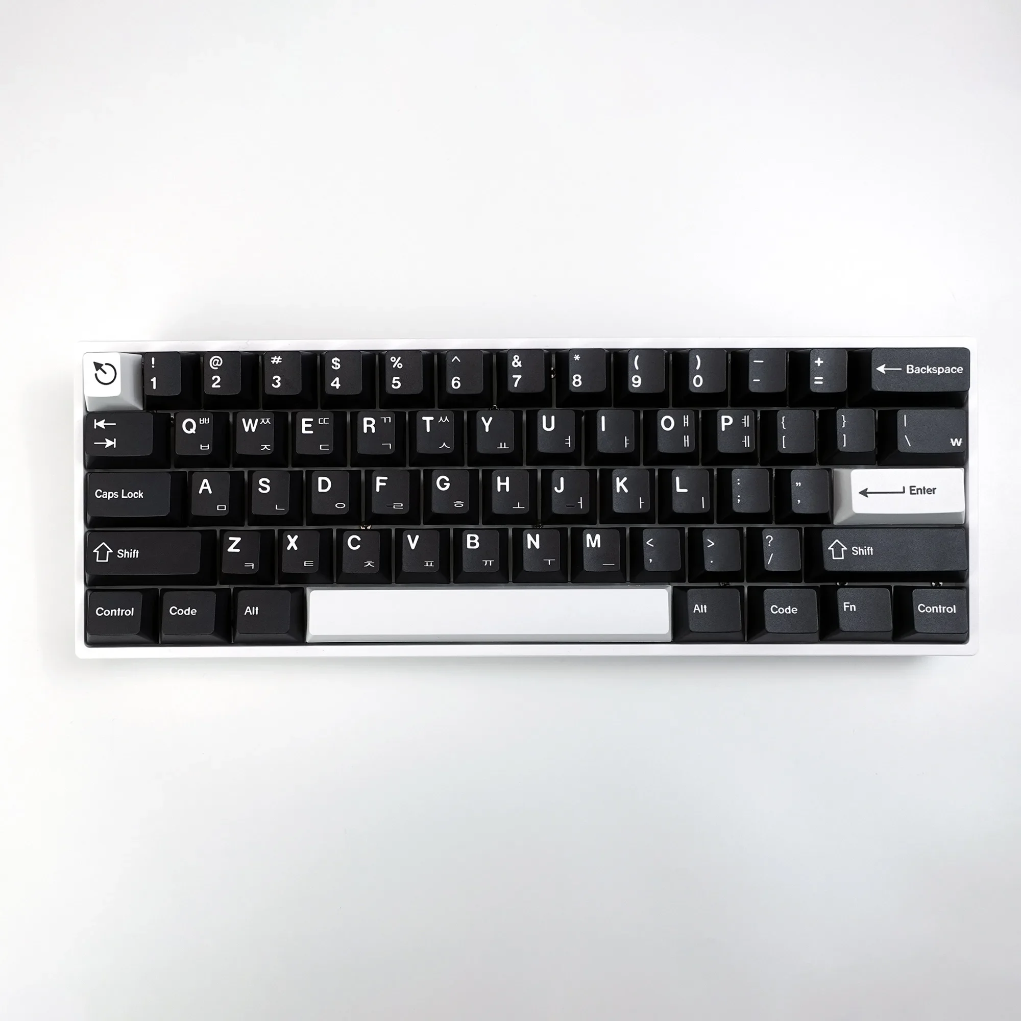 KBDiy Korean  PBT WOB Keycaps Set Cherry Profile Mechanical Game Keyboard Keycap Custom 147 Keys Caps for ak820 pro mad 68he 60
