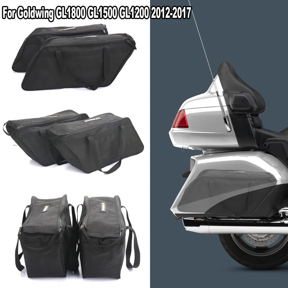 

Motorcycle Accessories Trunk Side Luggage Storage Saddle Bag Liner Bag For Honda Goldwing GL1800 GL1500 GL1200 2012-2017
