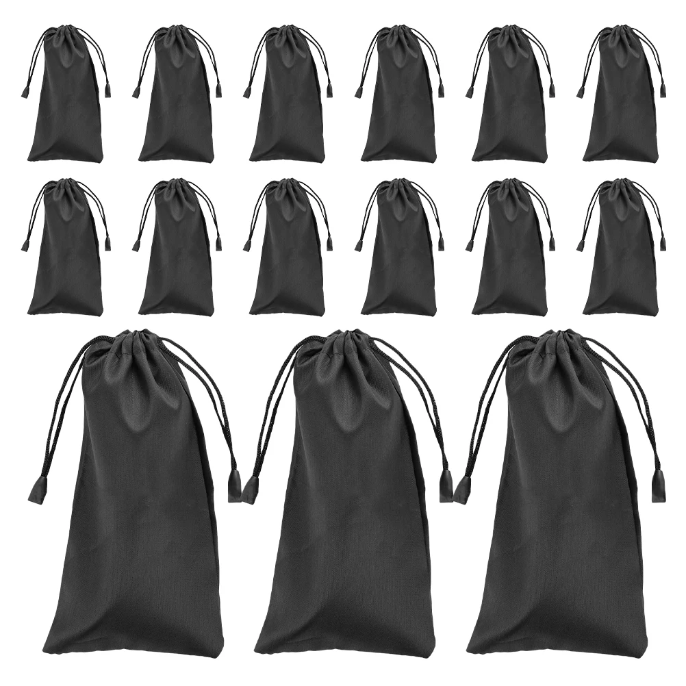 

20pcs Sunglasses Storage Bag Eyeglass Case Portable Cloth Holder Drawstring Pouch For Travel Glasses Accessories Organizer