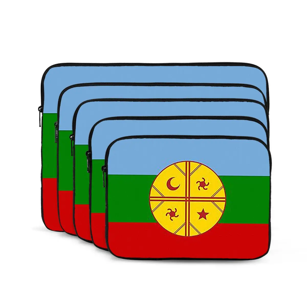

Флаг Mapuches Bandera Mapuche, сумка для ноутбука, чехол для ноутбука, чехол для ноутбука, противоударный чехол для планшета, сумка