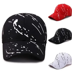 Kobiety Mężczyźni Outdoor Snapback Caps Korean Version Neutral Casual Graffiti Sun Hats Unisex Stylowe, oddychające czapki z daszkiem