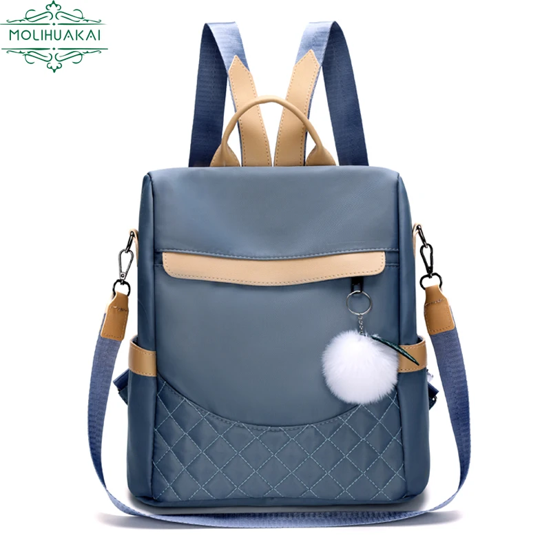 Fashion Anti-theft Women Backpack Women\'s Flower Designer School Bag for Students Oxford Fabric Large Capacity Backpack Mochilas