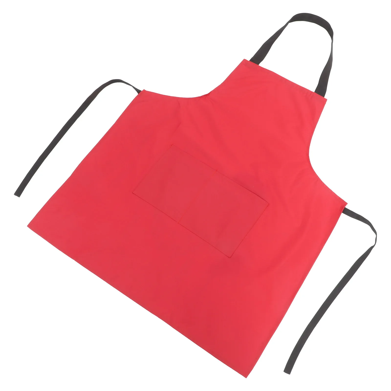 

Waterproof Pvc Apron For Kitchen Men Women Large Pocket Oil Resistant Indoor Working Waist Apron With Pouch Suitable For