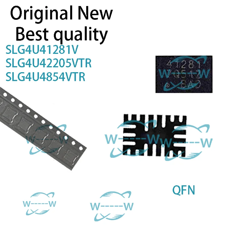 

(5 шт.) НОВЫЙ SLG4U41281V SLG4U42205VTR SLG4U4854VTR 41281 42205 4854 В микросхема QFN