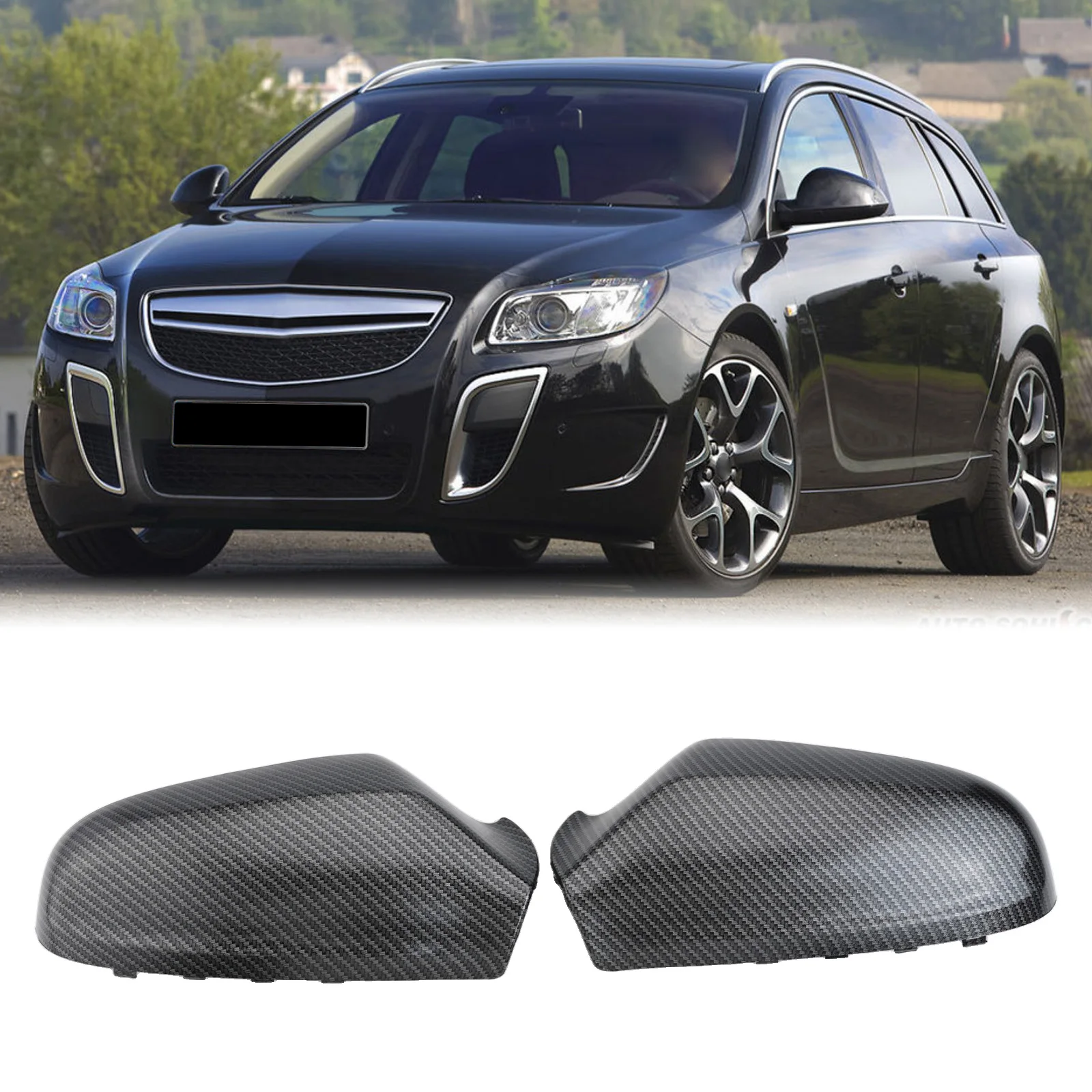 

Для Opel зеркальный чехол из углеродного волокна, как показано на рисунке зеркало, спортивное эстетичное обновление, очаровательные автомобильные аксессуары