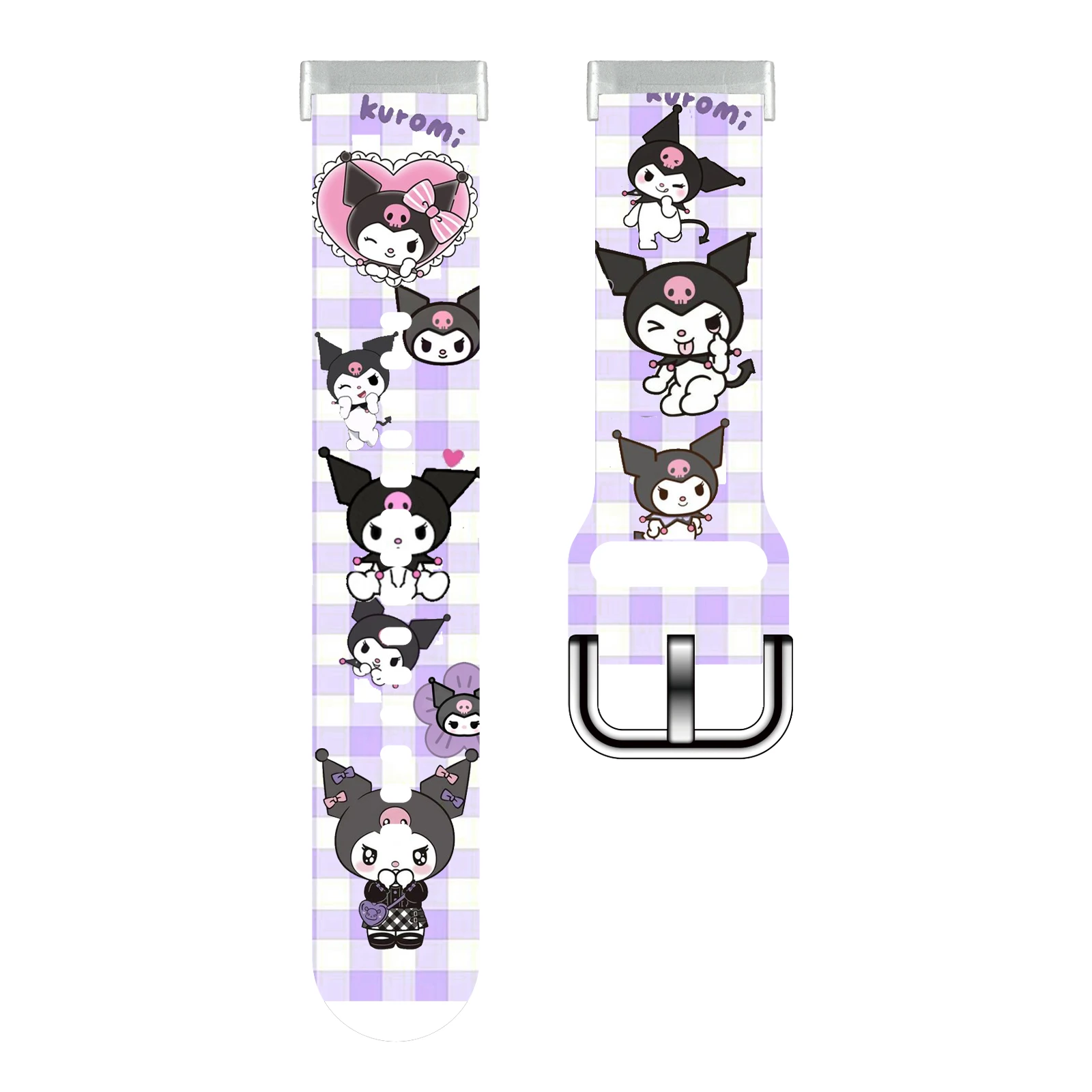 

Sanrio Kulomi 2 printed strap Fitbit Versa 4/3 Watchband Replaceable Bracelet for Fitbit Sense2 1 Watch Band for Women as a Gift