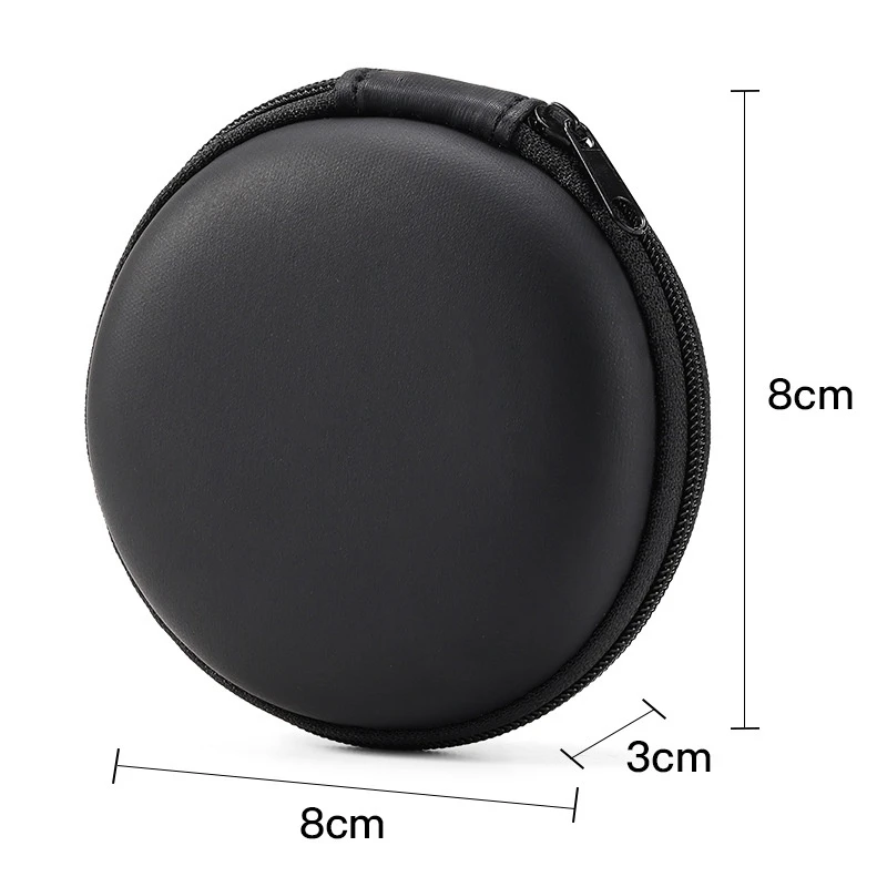 1 Piece Headphone Storage Box EVA Headphone Storage Bag Box Headphone Storage Bag