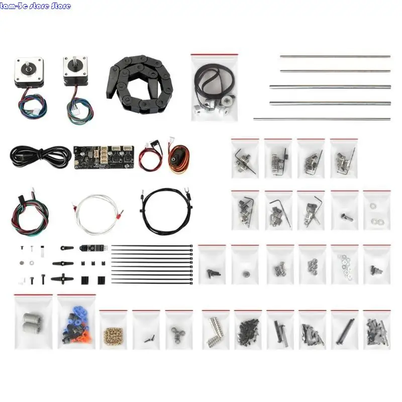 Bagian Printer D0UA untuk Extruder Multicolor 6-Hole Voron 2.4
