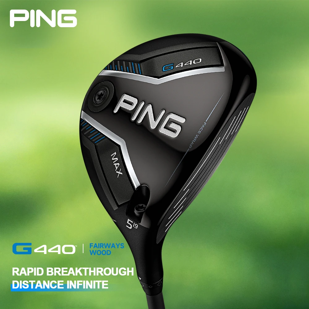

PING Golf Club G440 Fairway Wood NO.3/5 WOOD High Fault Tolerant Longer Distance G430 Upgrade with Golf grip and headcover