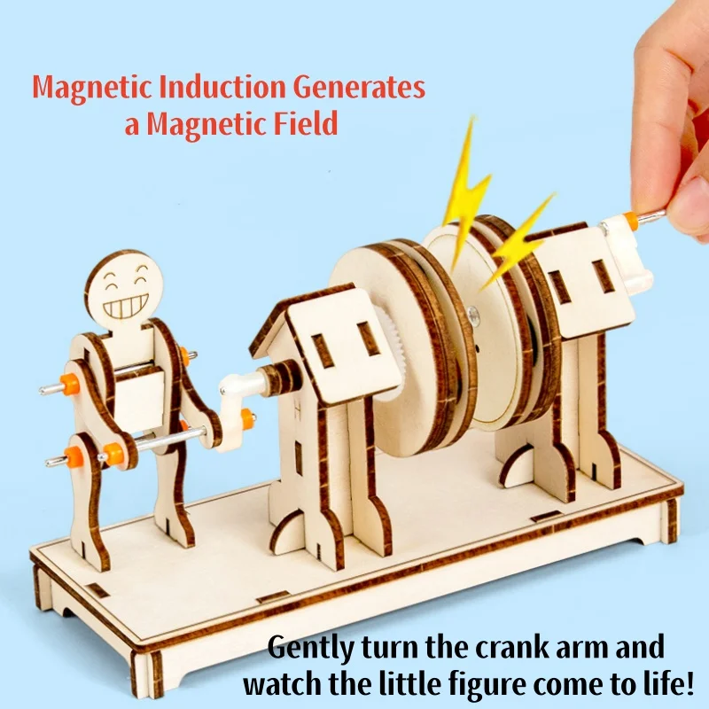 Magnetic Coupler Experiment Model Puzzle Toys Kit physics Wo