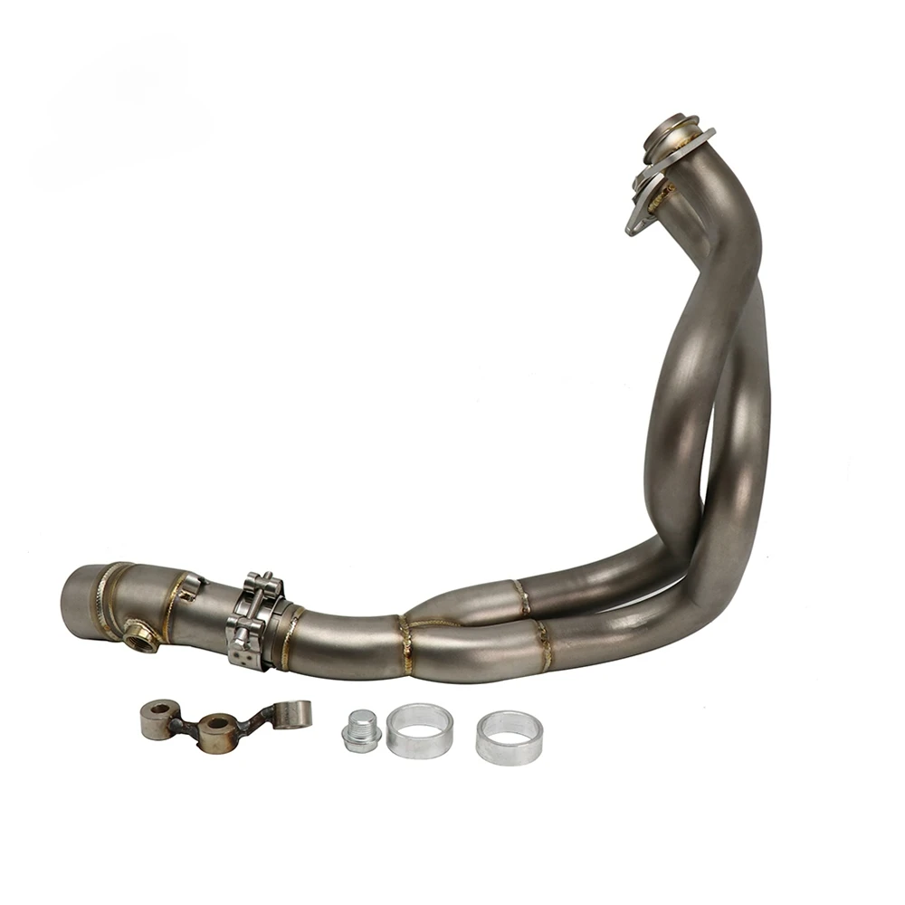 

Stainless Steel Motorcycle Exhaust System Middle Link Exhaust PipeFor NINJ-A650/Z650