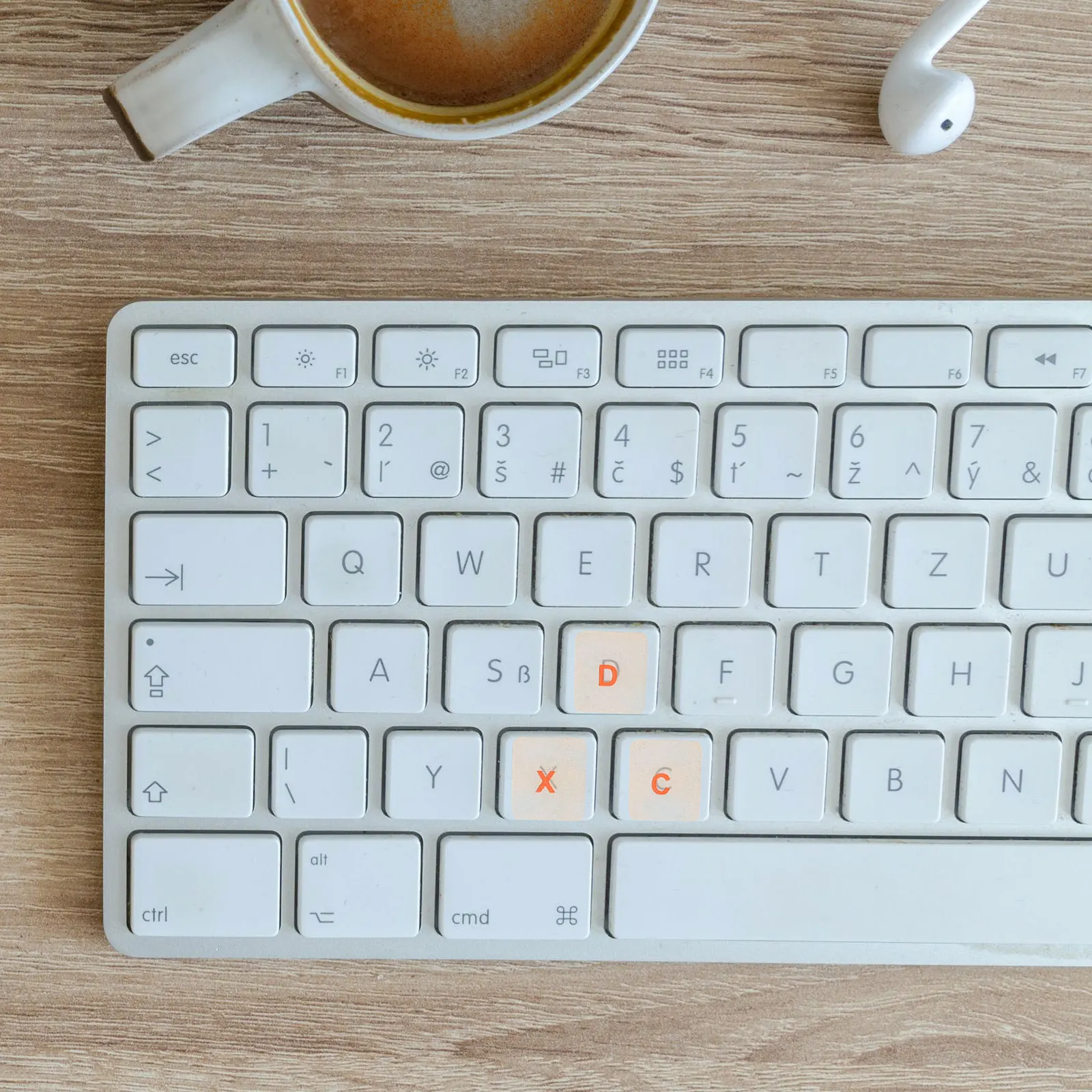 

2pcs Keyboard Stickers English Large Print Wear-Resistant Full Cover For Laptop Desktop Computer Notebook Keyboards Stickers