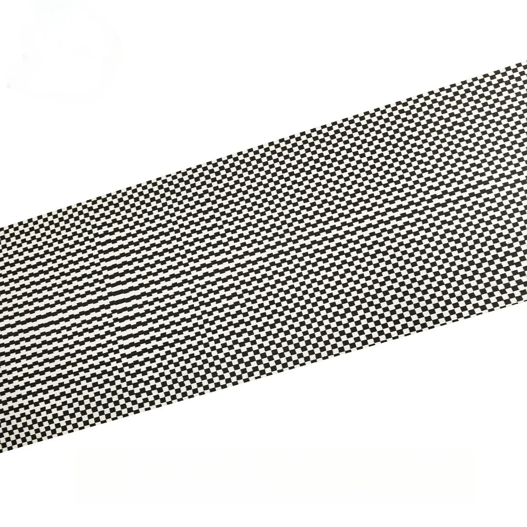 40x250cm Black And White Checkerboard Engineered Wood Veneer For Furniture Decoration DIY Handcrafts And Creative Projects