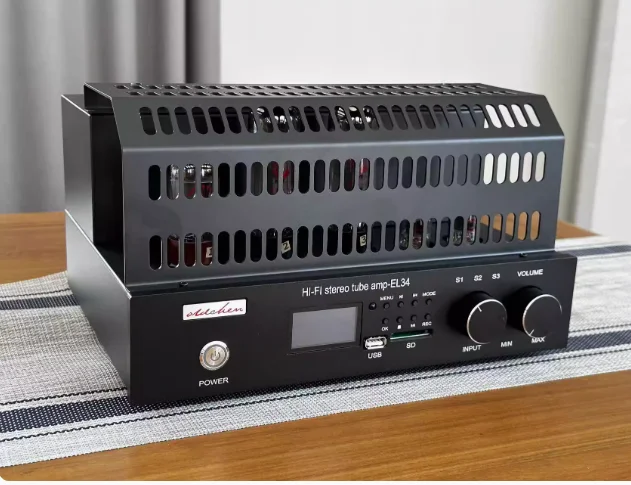 NEW Oldchen El34 Tube Amplifier Home Theater Bluetooth 5.0 Class A HIFI High o Amplifier
