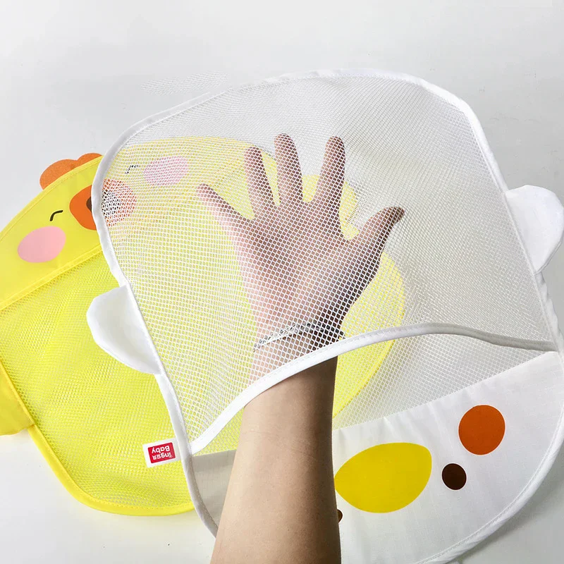 Baby Bath Toys Organizer Quick Dry Toddlers Mesh Net Bag For Bathroom Toy Storage Cartoon Shape Sand Beach Toys Storage Holder