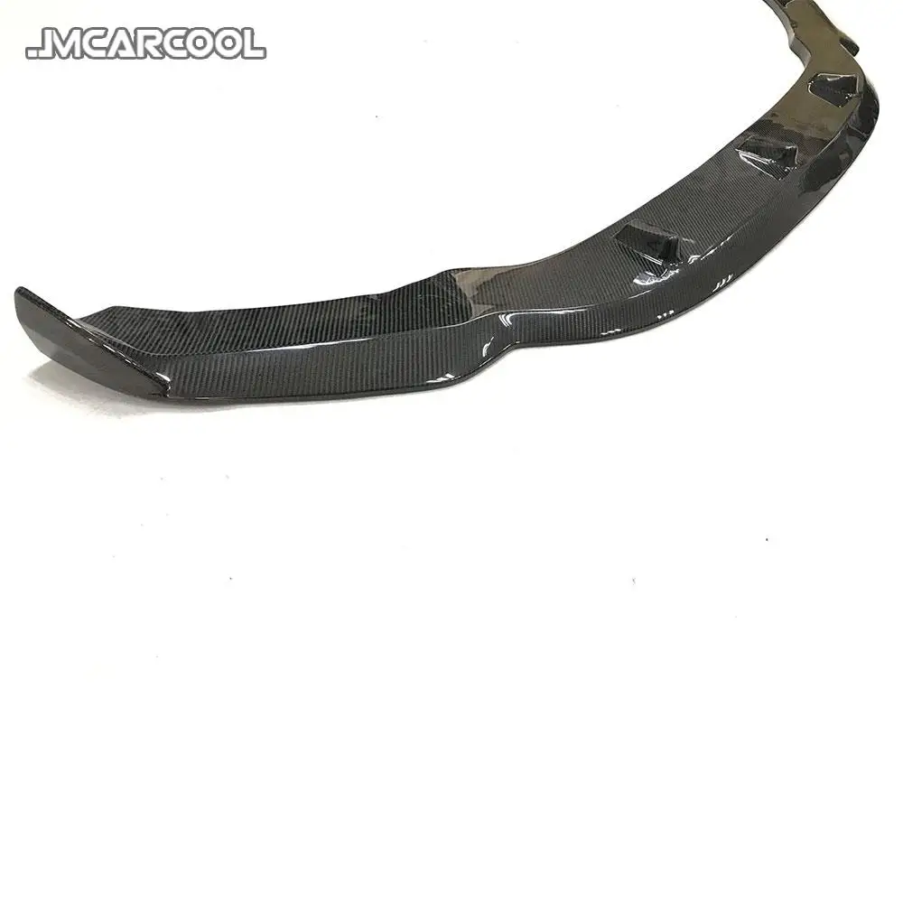 

JMCARCOOL Для BMW X5M F85 X6M F86 2015-2018 Передний сплиттер-спойлер на бампер, защита от ударов, карбон/FRP