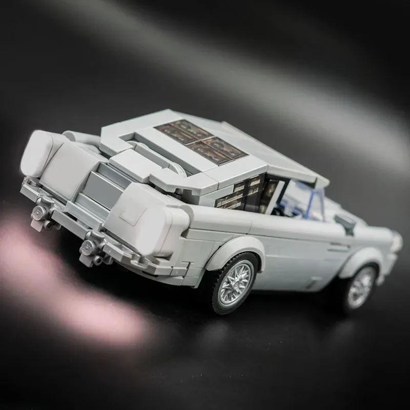581pcs 007 Astoned Martins DB5 Building Model With Ejector Seat And Detachable Base Compatible With Speed Champions Series Block