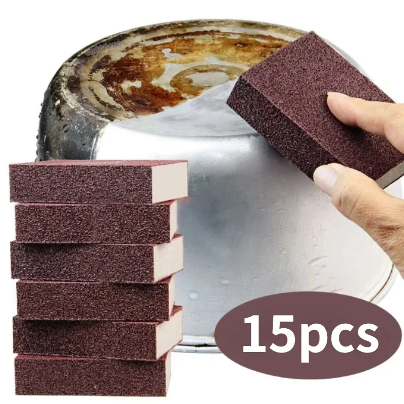 

Nano Sponge Magic Erasers Carborundum Removing Rust Cleaning Sponge Brush Kitchen Pot Dish Rust Removal Emery Clean Rub