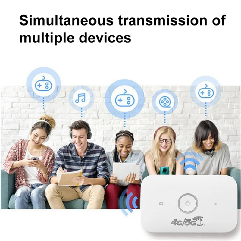 Wi-Fi-роутер портативный, 4G, 150 Мбит/с, со слотом для Sim-карты