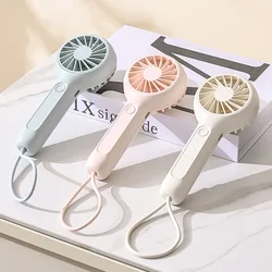 Mini Portable Fan Powerful Handheld Rechargeable 3 Speeds Lightweight Small Kid Girl Women Cute Travel Outdoor Indoor Commute