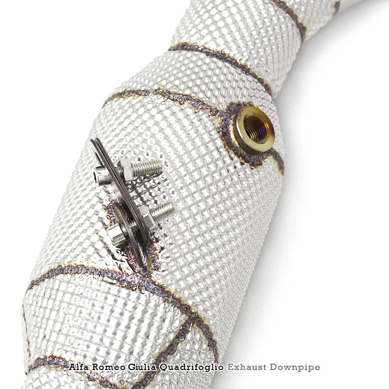 Tubo de Escape para ALFA ROMEO Giulia Quadrifoglio, High Flow Pipes, Downpipe