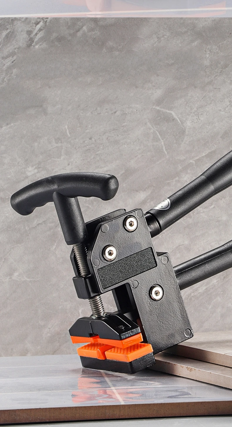 Fliesenschneide-Brechzange, manuell robuster Fliesenöffner mit Torsionsgriff, Keramikfliesensplitter für Fliesenkeramik – Detail 5