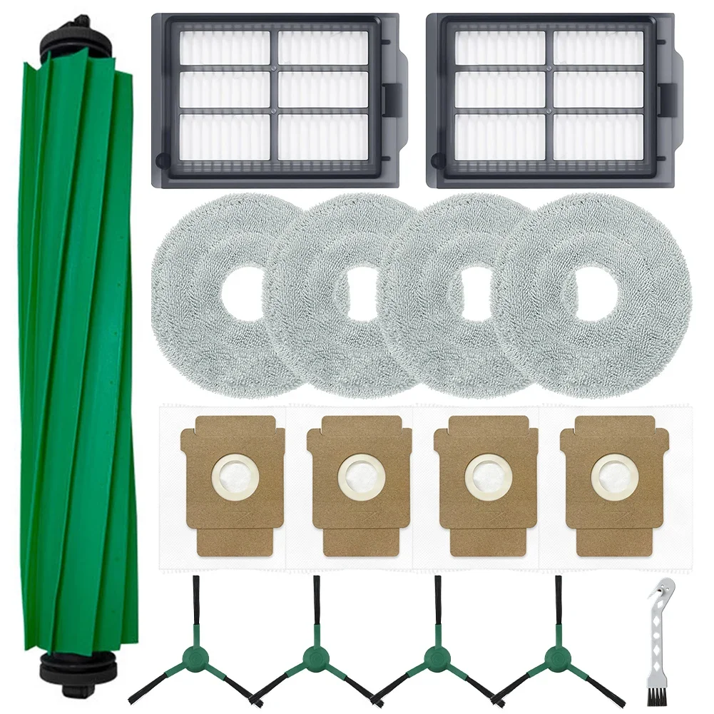 

Comprehensive Replacement Parts for Roomba Plus 405 / 505 For Combo Robot Vacuum Includes Essential Brushes and Filters