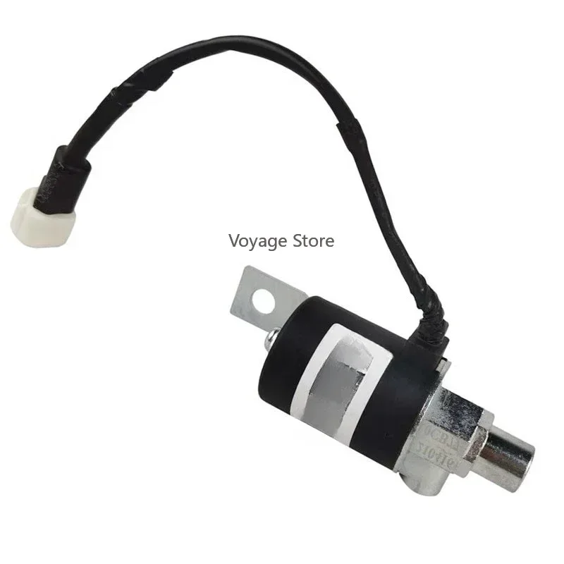 1PC Suitable for Haowo 380 Heavy Truck T7H gas horn solenoid valve T5G Haohan Shandeka T7 horn induction valve