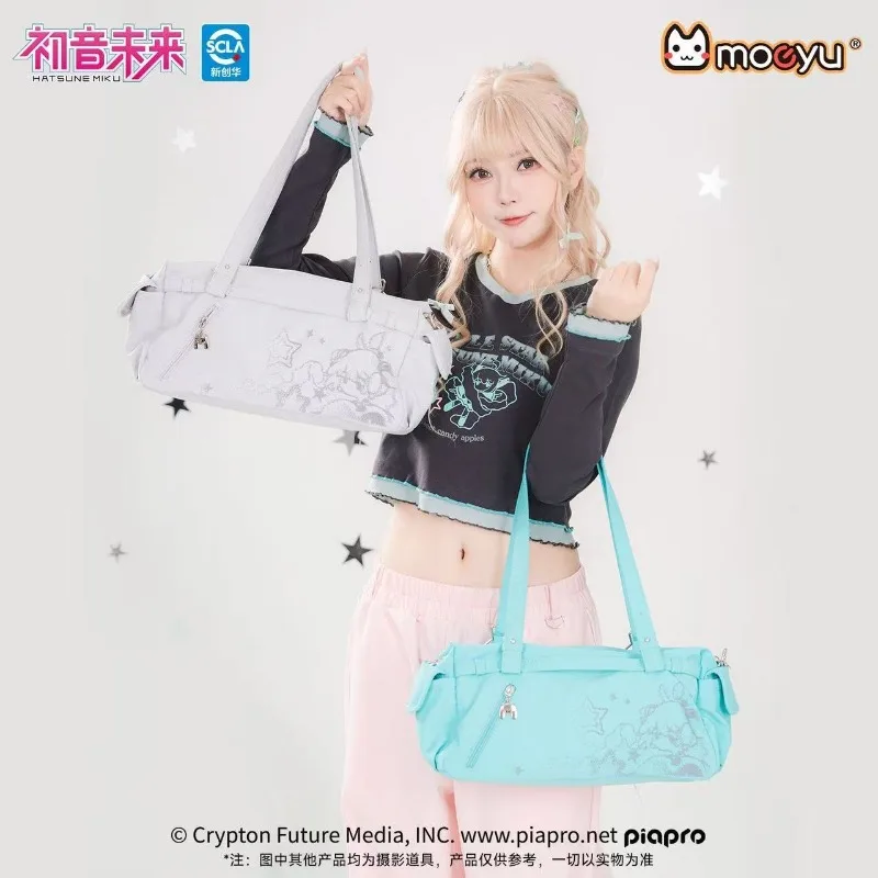 

Hatsune Miku Millennium Candy Series Large Capacity Portable Shoulder Bag Travel DIY Decoration Itabag Doll Badge Display Bag