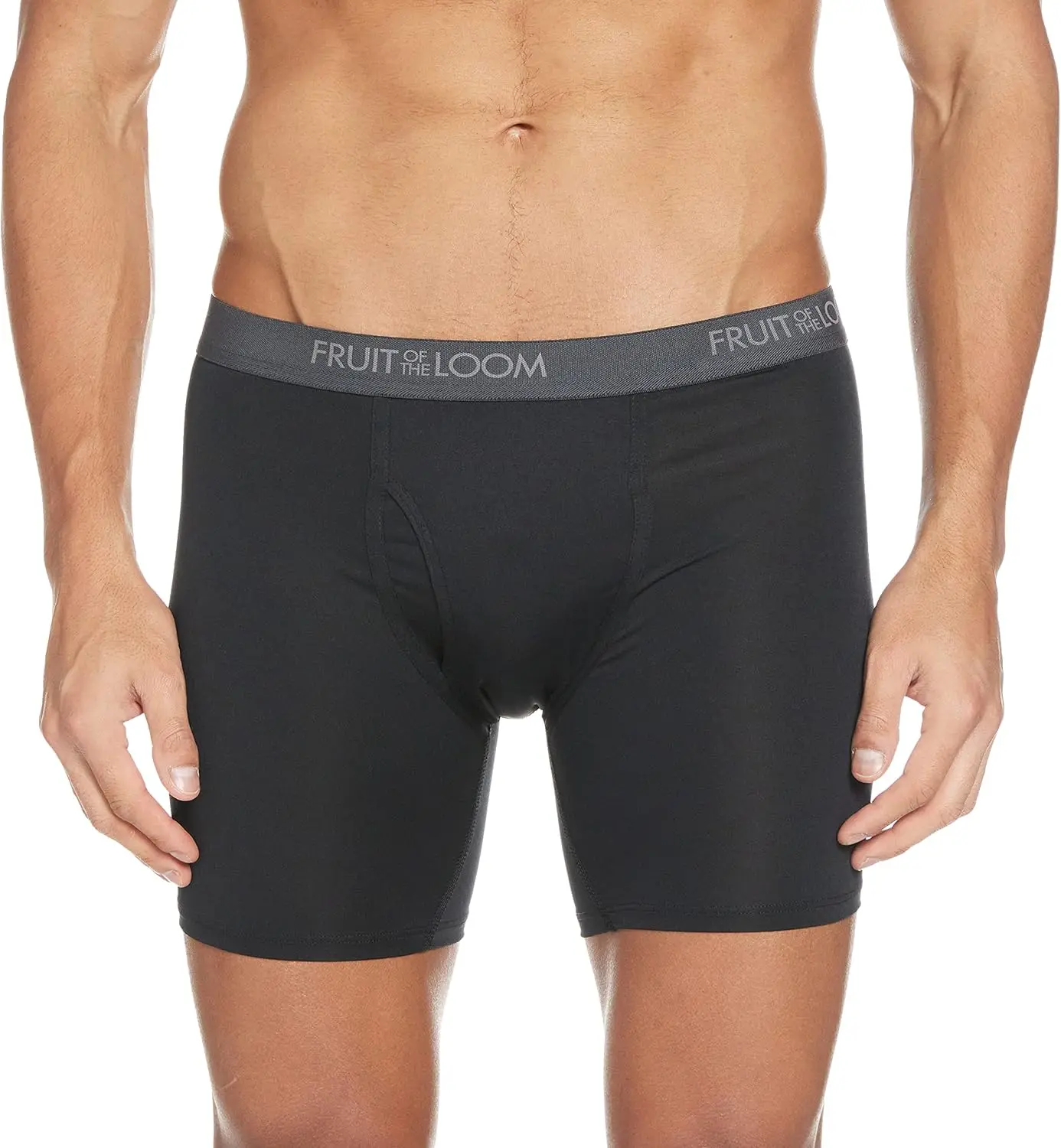 

Men's Microfiber Boxer Briefs, Size XXL