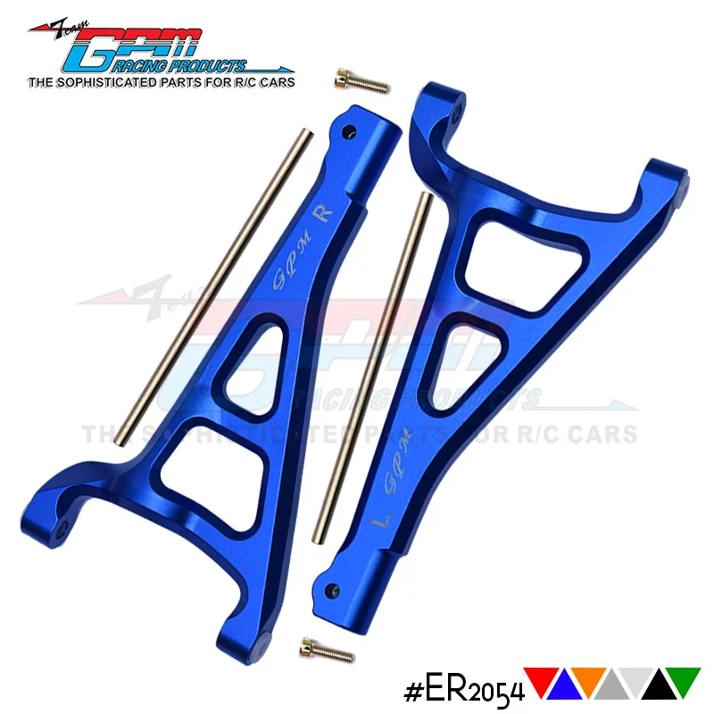 

GPM Aluminum Front Upper Suspension Arm For TRAXXAS 1/10 E-Revo Vxl Brushless