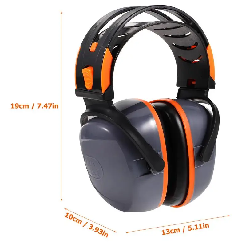 Sleep Soundproof Earmuffs Headset Protector Noise Reduction Abs Hearing Protection Workshop Noise Reduction Protection Earmuff