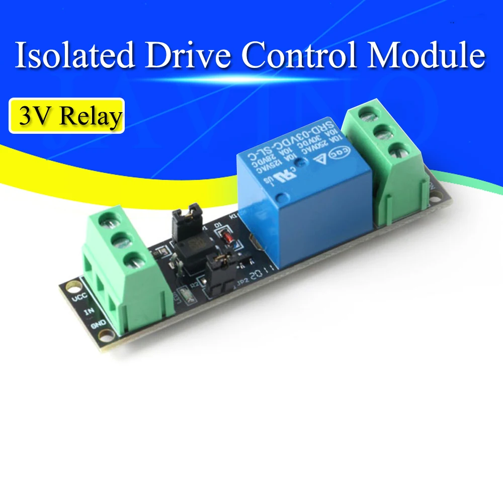 Single 3V Relay Isolated Drive Control Module High level drive board