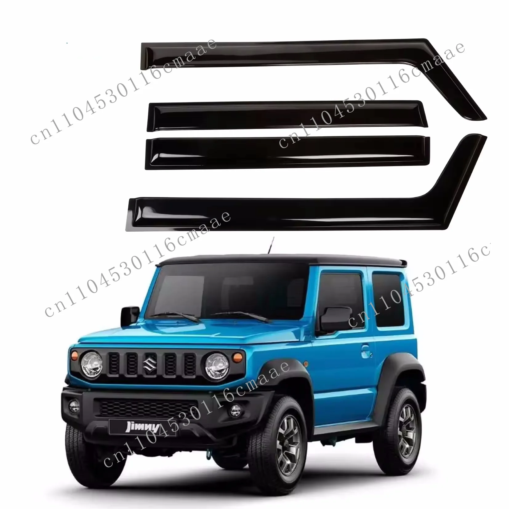 JB74 2018 2019 Accessories for JB64 Black Car Sunscreen Shield Deflector Awning Cover Window Sun Shade
