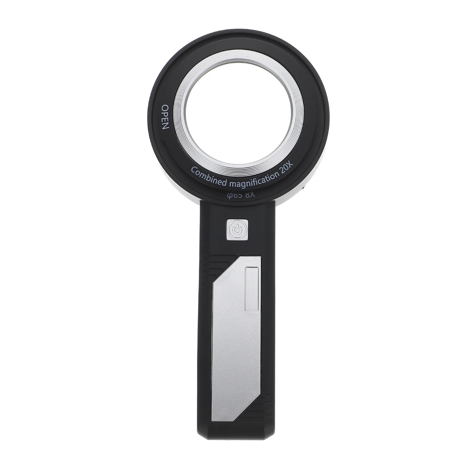 عدسة مكبرة محمولة متعددة الوظائف مع مساعد قراءة محمول خفيف لكبار السن واستخدام عدسة مكبرة #4