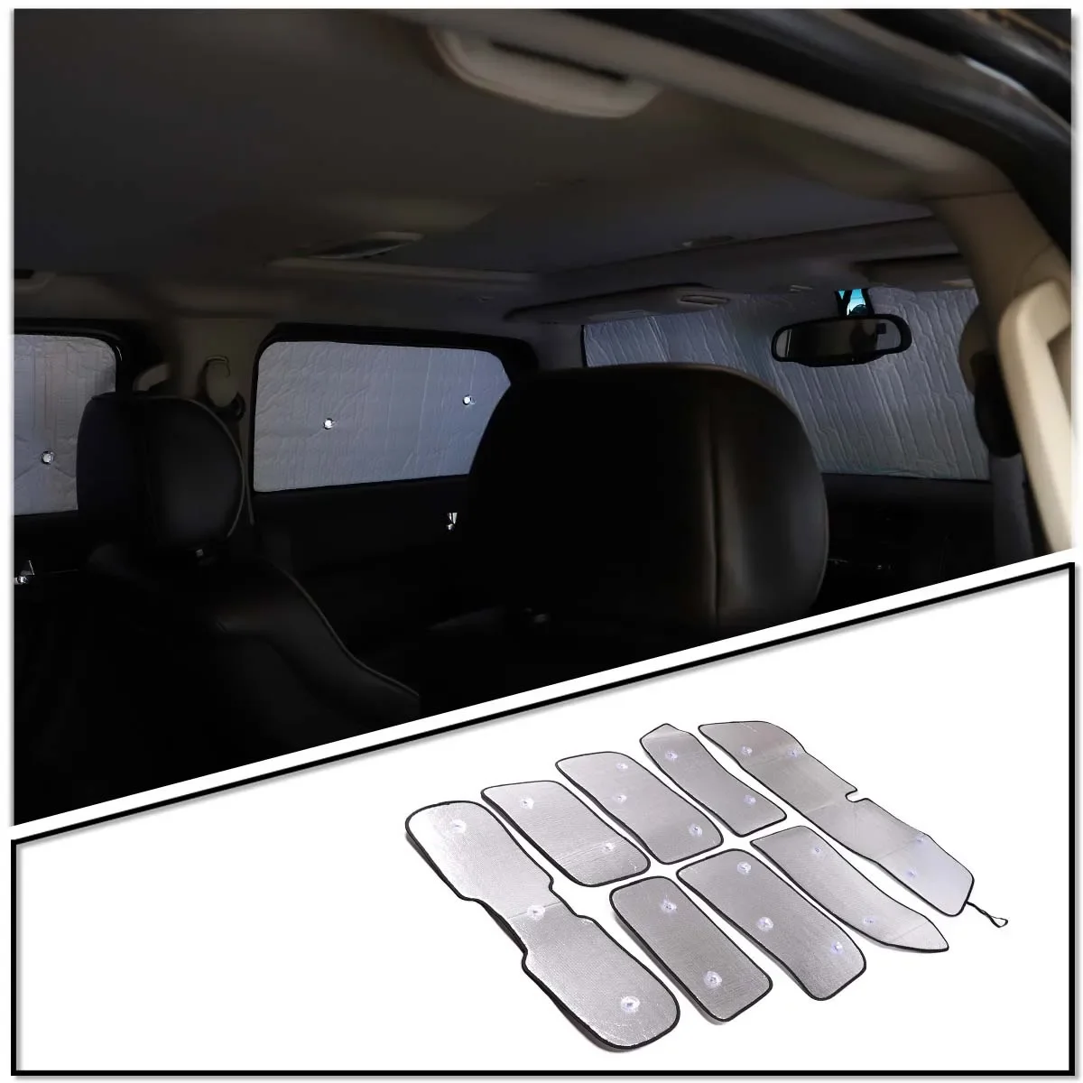 

For Hummer H3 2005-2009 Windshield Sun Shade Accessories Sunshade Sun Visor Protector Foldable Blocks UV Rays