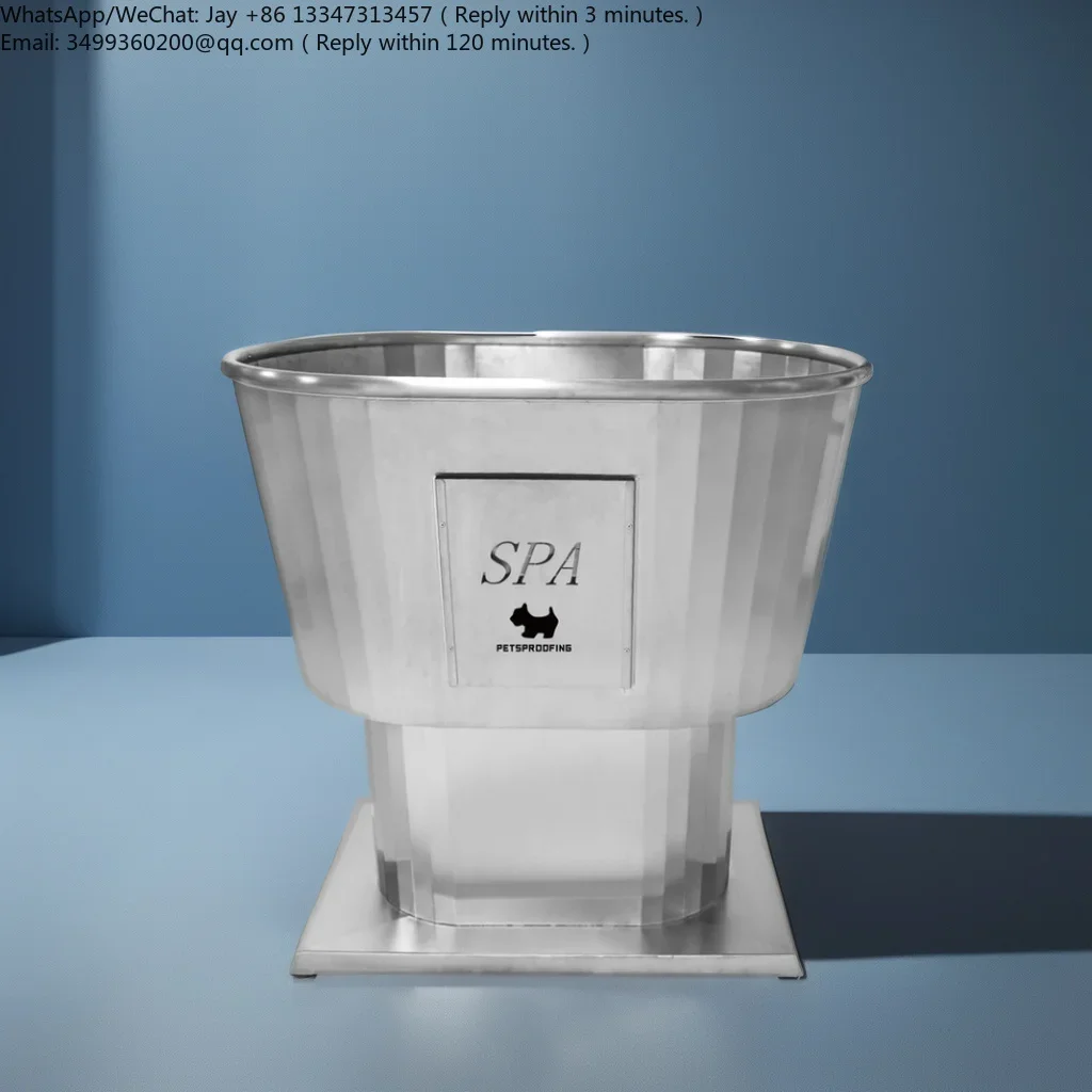 

Novelty Designed Grooming Salon Inside Stainless Steel Pet Water Spa Bubble Dog Bath Tub Bathing Tubs Bathtub