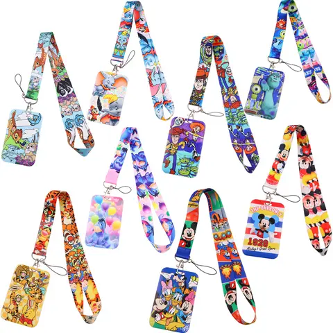 Dumbo Elephant anime characters Neck Strap Lanyard for keys lanyard card ID Holder Jewelry Decorations Key Chain for Accessories