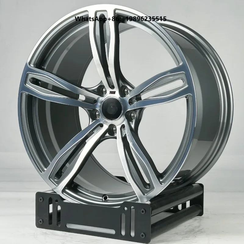 Style 343M 5x120 Wheels 18 19 20 Inch Rims Deep Concave Grey Alloy Wheels E90 E46 E60 E61 F10 F30 E39 E70